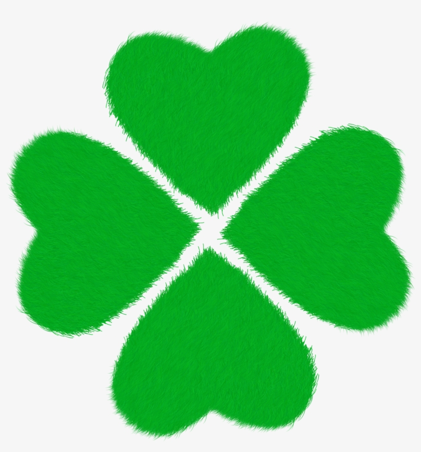 Green Prato Grass - Four-leaf Clover, transparent png