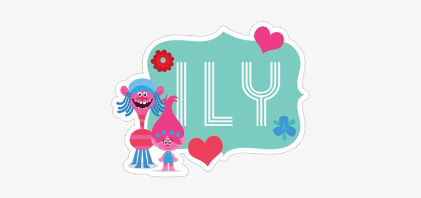 Viber Sticker «dreamworks Trolls» - Sticker, transparent png