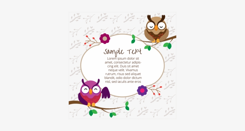Cute Owls On The Nature, Cute Owls On The Nature, Background, - Owl, transparent png
