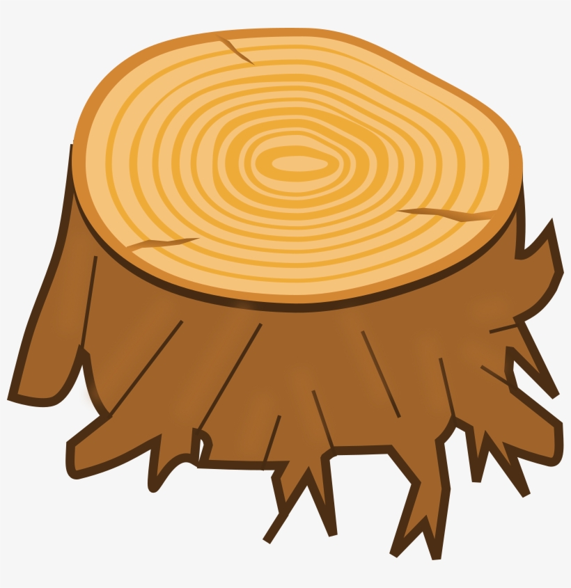 Transparent Stock Tree Medium Image Png - Tree Stump Clip Art, transparent png