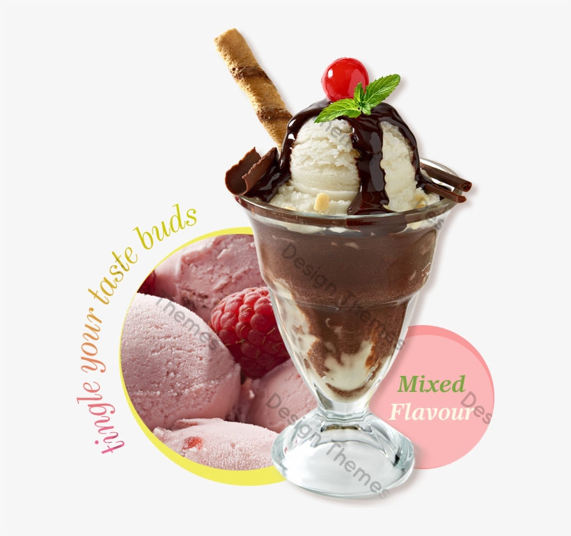 Single-image - Fancy Ice Cream Sundae, transparent png