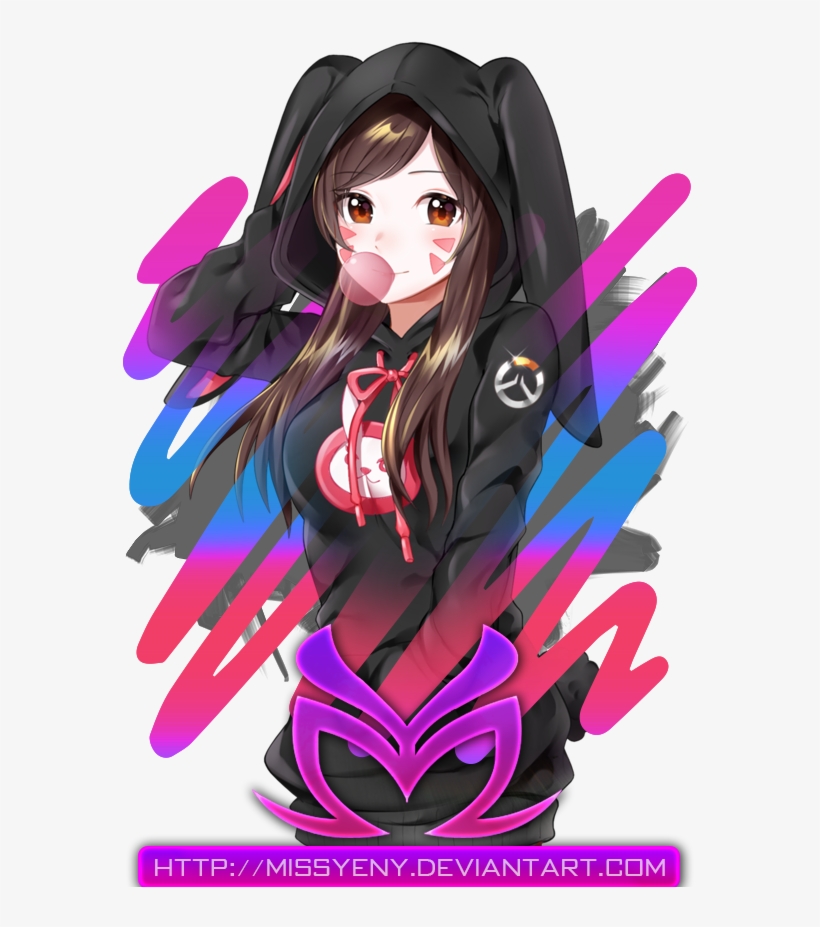 Cute D Va, transparent png