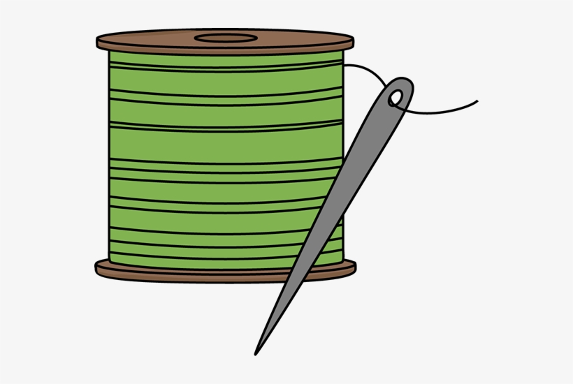 Needle And Thread Clip Art - Clip Art Needle And Thread, transparent png