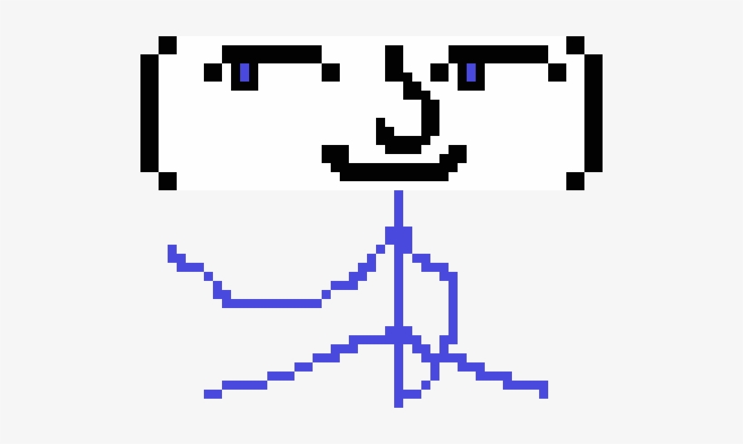 Lennyface - Meme, transparent png