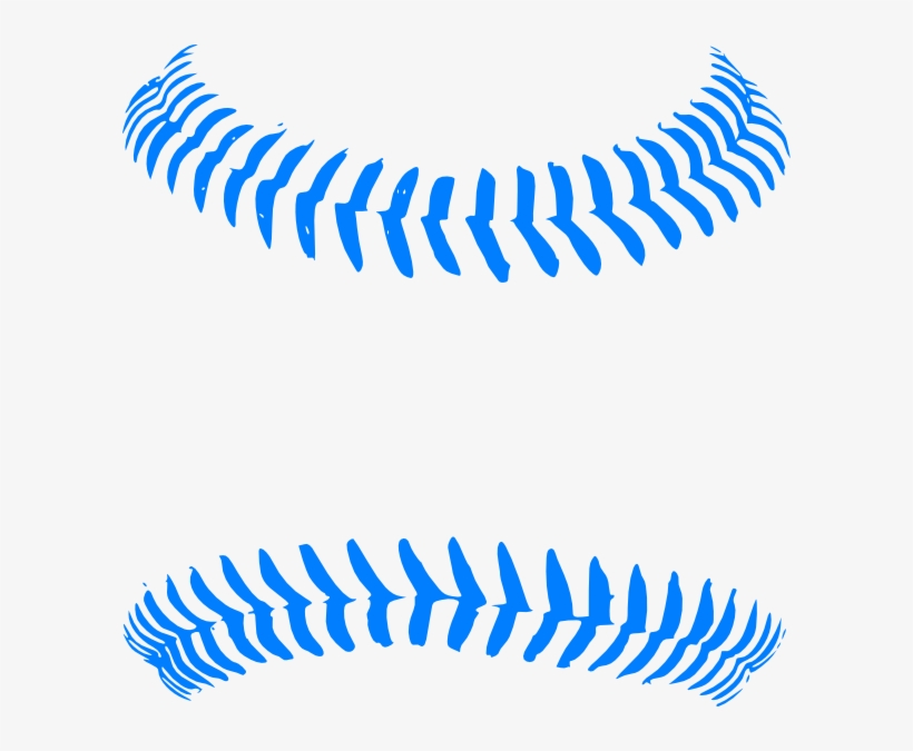 Baby Blue Stitch Baseball Clip Art At Clker - Customize Baseball With Name Throw Blanket, transparent png