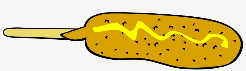 Corn Dog Corn On The Cob Hot Dog Fast Food Maize - Corndog Clip Art, transparent png