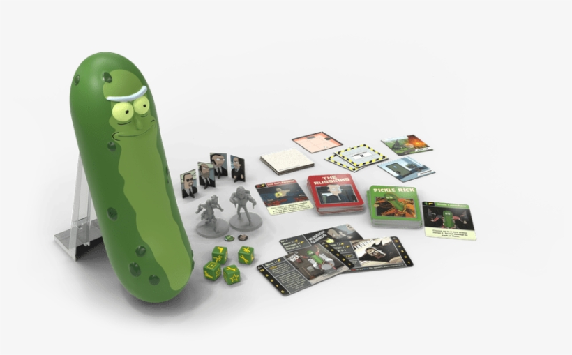 One Player Plays As Pickle Rick As He Tries To Escape - Pickle Rick Board Game, transparent png