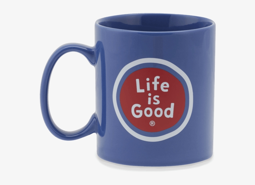 Lig Sphere Jakes Mug - Life Is Good Jake's Mug, Americana Red, One Size, transparent png