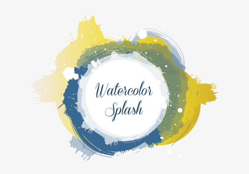 Beautiful Colorful Splash With Typography, Beautiful, - Portable Network Graphics, transparent png