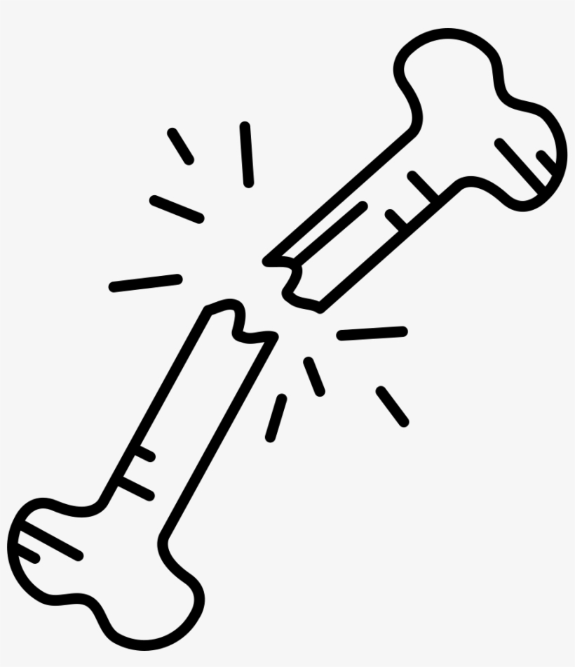 Jpg Svg Png Icon Free Download Onlinewebfonts Com - Broken Bone Clipart, transparent png