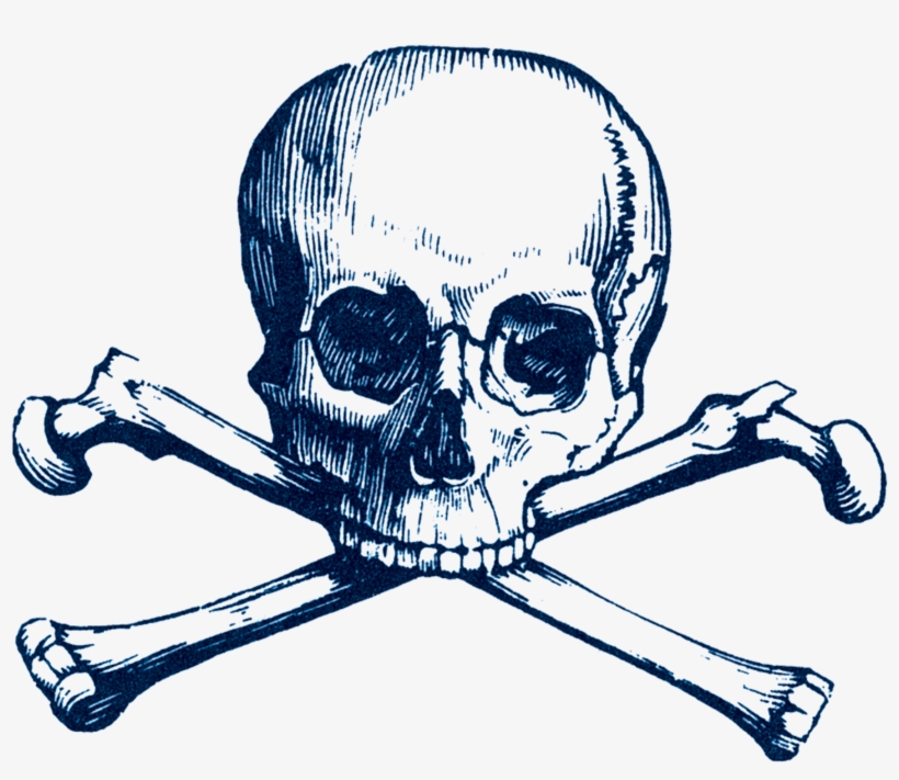 Cartolina Skull - Skull And Crossbones Throw Blanket, transparent png