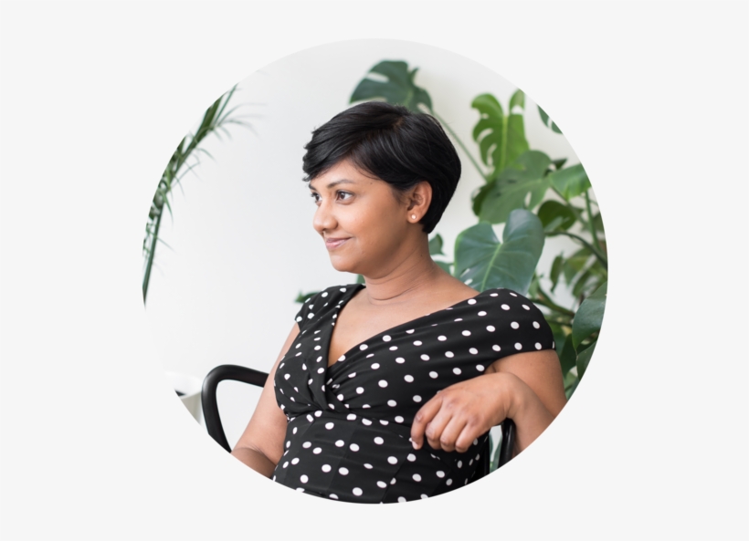 Profile Picture Of Shelly The Founder Sitting In A - Dress, transparent png