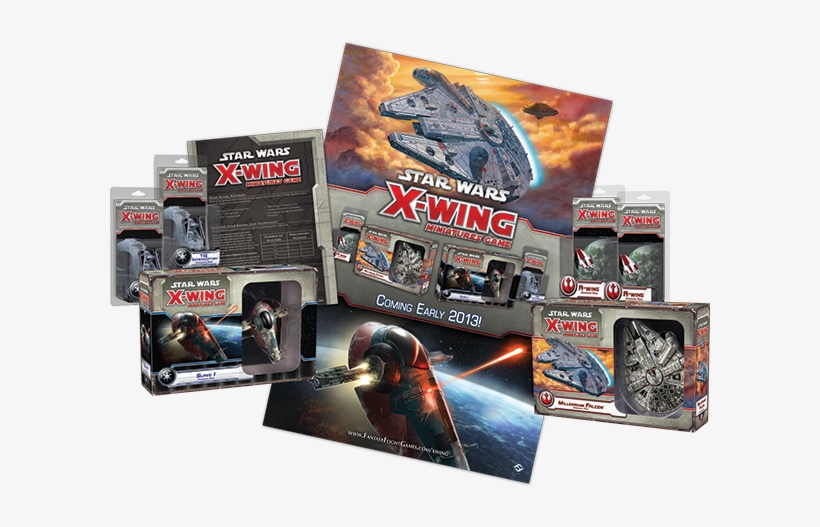 Miniatures Game May Have Had Delayed Shipment Dates - Fantasy Flight Games Star Wars X-wing: Millennium Falcon, transparent png