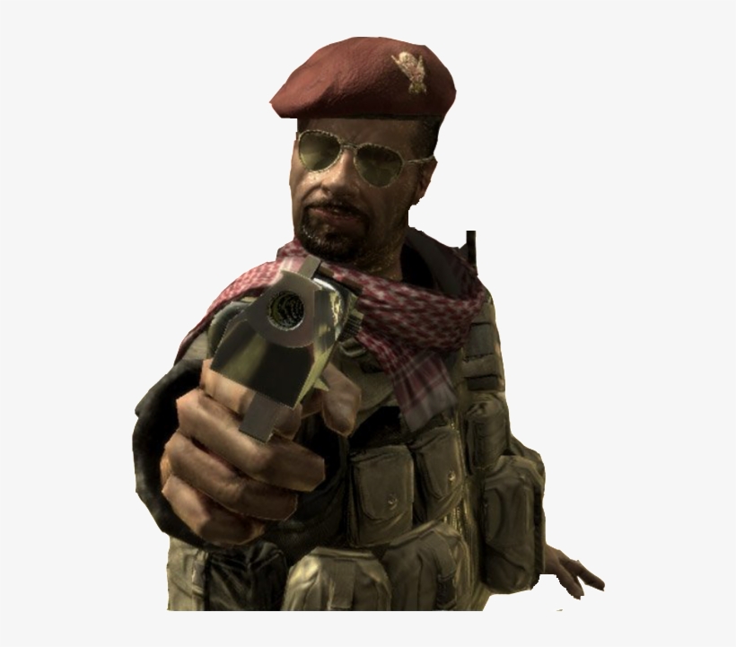 Call Of Duty Png - Call Of Duty 4 Render, transparent png