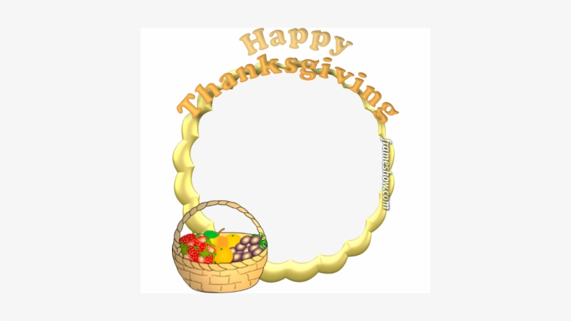 Happy Thanksgiving Image Frame - Picture Frame, transparent png