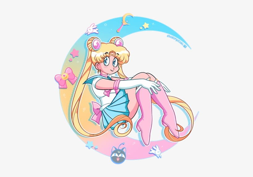 It's Always Comforting To Draw Sailor Moon 🌙 - Cartoon, transparent png