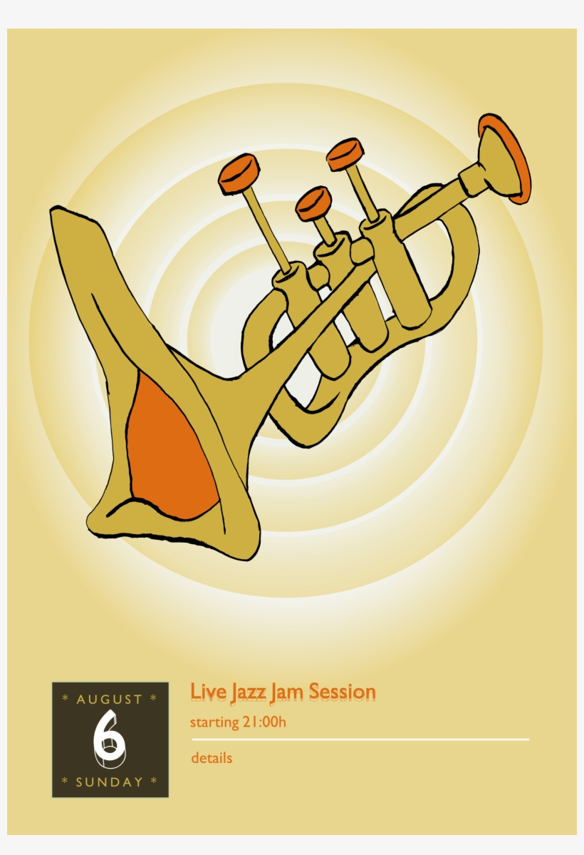 This Free Icons Png Design Of Jazz Trumpet, transparent png