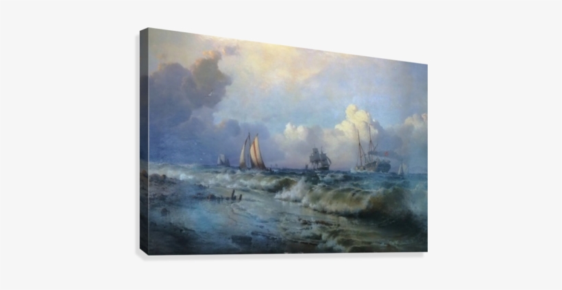 Boats Near Oresund Canvas Print - Øresund, transparent png