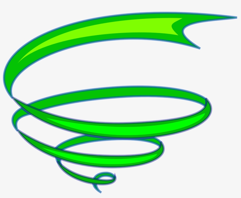 Green Spiral - Spiral Clipart, transparent png