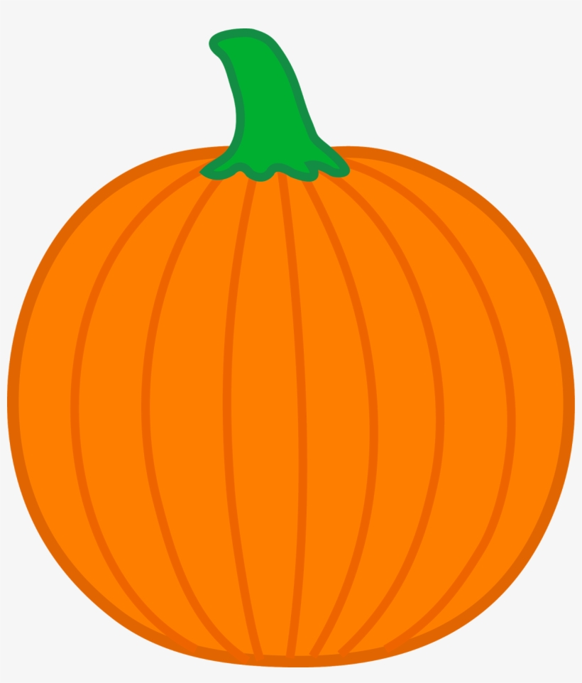 28 Collection Of Round Pumpkin Clipart - Round Pumpkin Clipart, transparent png