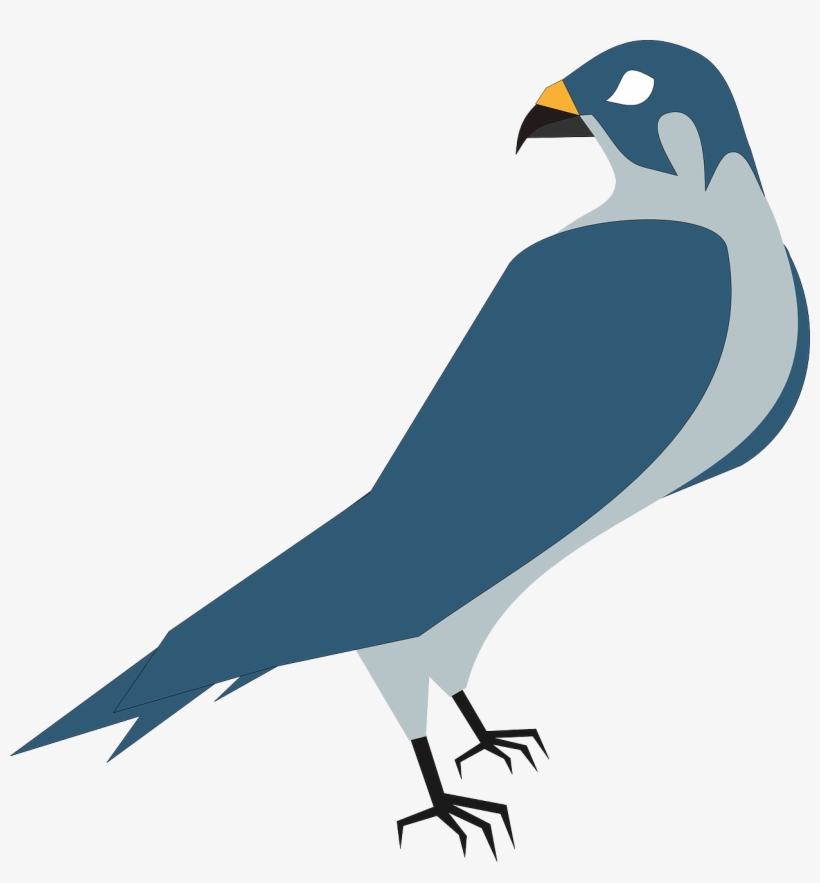 Clipart Stock Large Cartoon - Hawk Clipart Png, transparent png