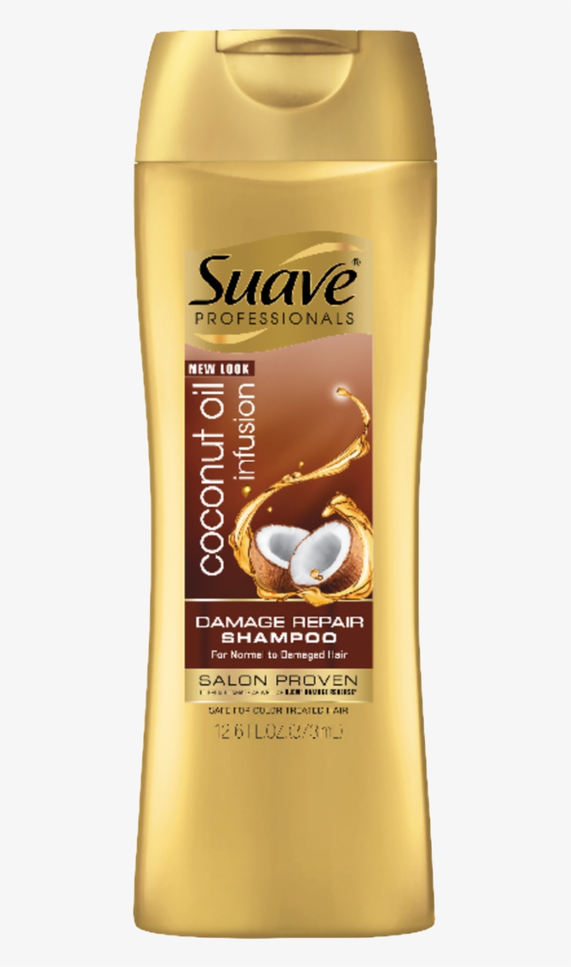 Coconut Oil Infusion Shampoo - Suave Coconut Oil Shampoo, transparent png