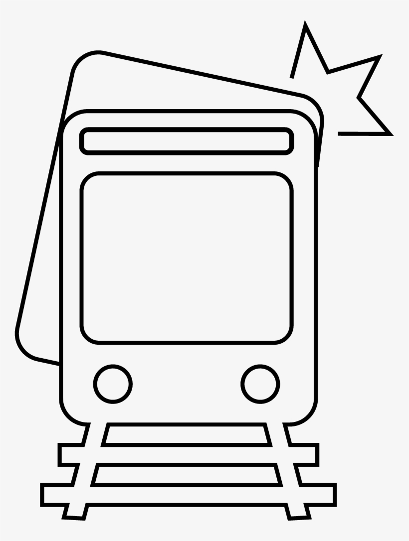 Train Accident Icon - Train Crash Icon, transparent png