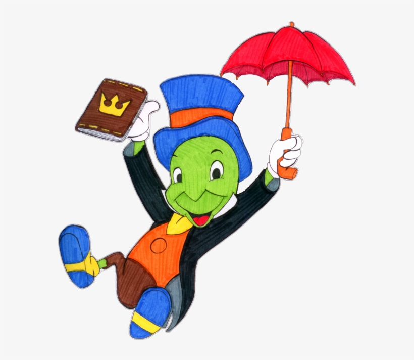 Related Png Images - Jiminy Cricket White Background, transparent png