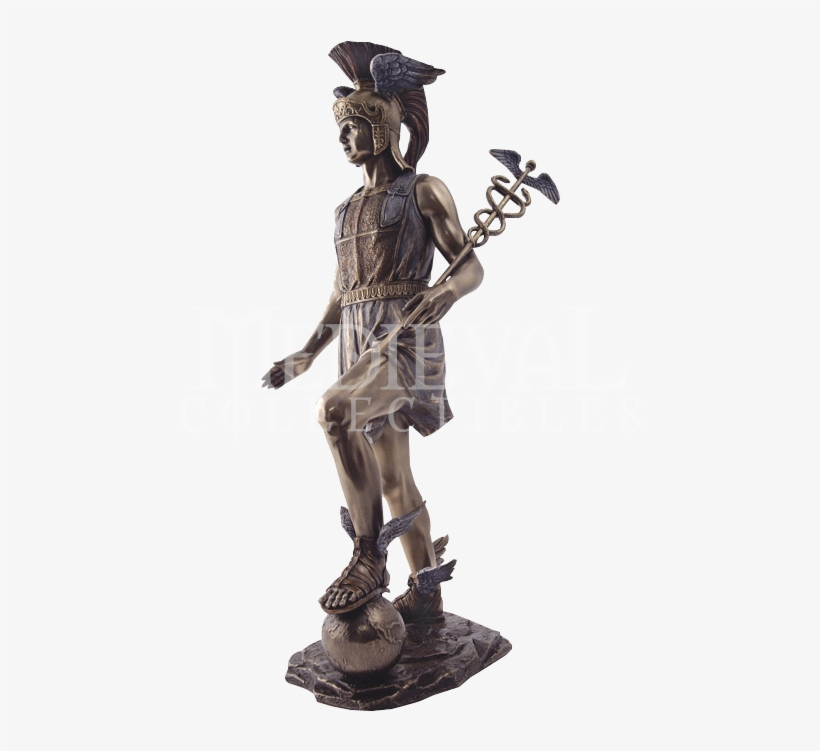 Bronze Hermes Statue - Hermes Statue, transparent png
