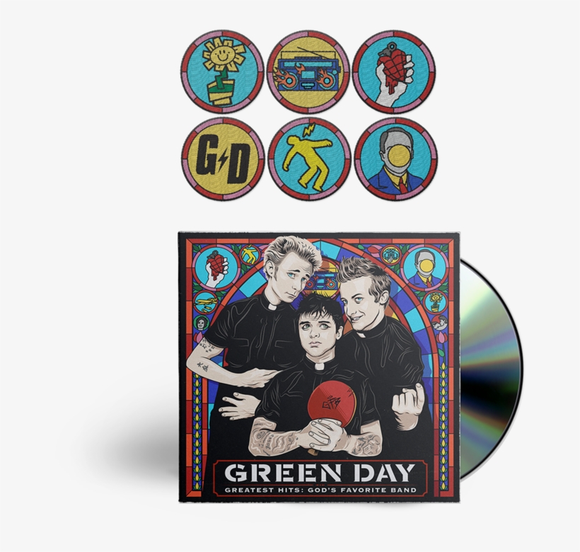 Sold Out Altar Boy Cd Bundle - Green Day - Greatest Hits: God's Favorite Band (music, transparent png