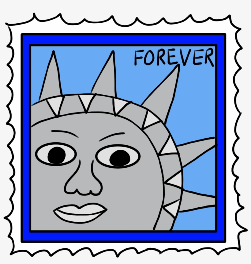 Stamp Clipart Cartoon - Stamp Clipart, transparent png