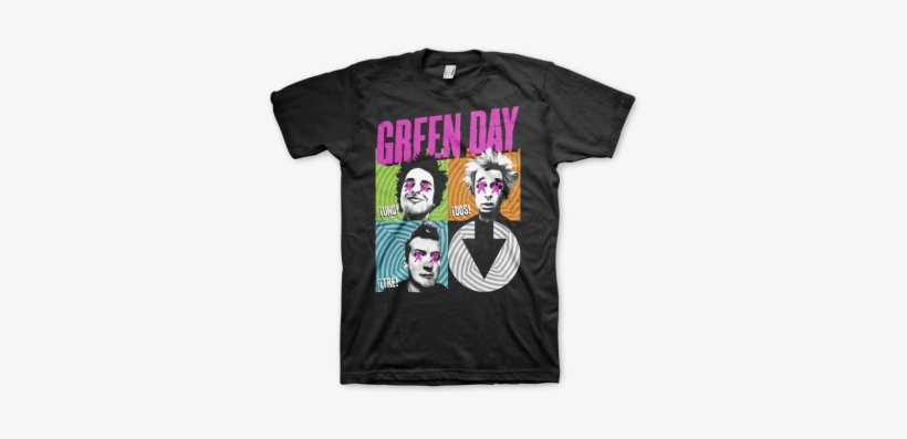 Green Day T-shirt - Made In 80s T Shirt, transparent png