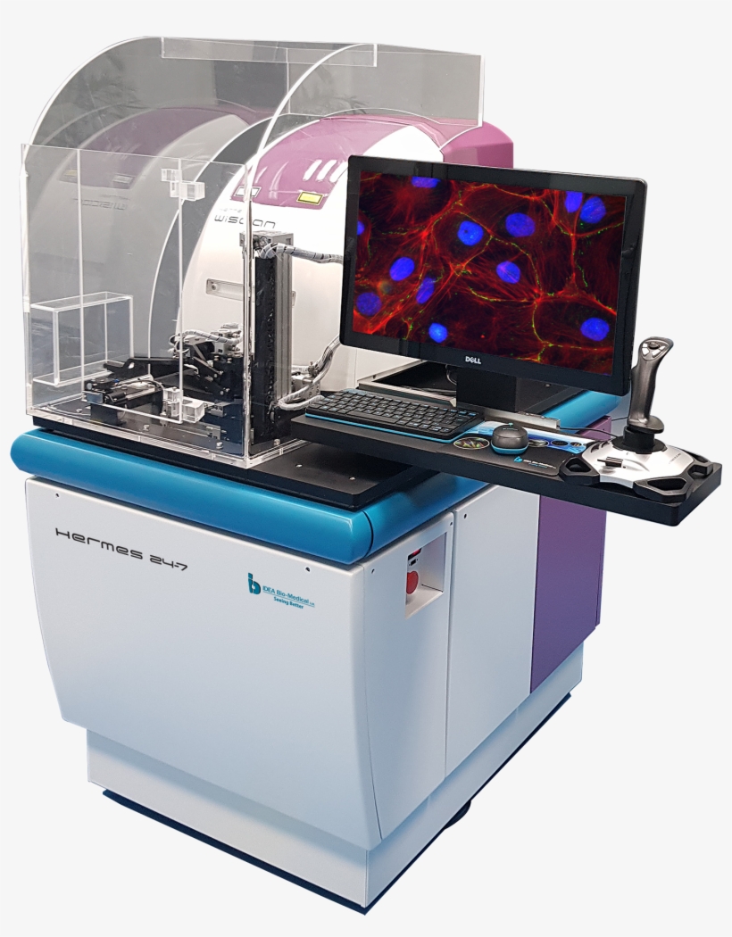 Hermes 24-7 Fully Autonomous Imaging System - Idea Bio-medical Ltd., transparent png