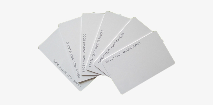 Pvc White Blank T5577/ Em4200/ M1/ Contact Smart Rfid - Label, transparent png