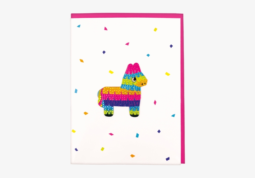 Pinata Rhinestone Decal Card - Decal, transparent png