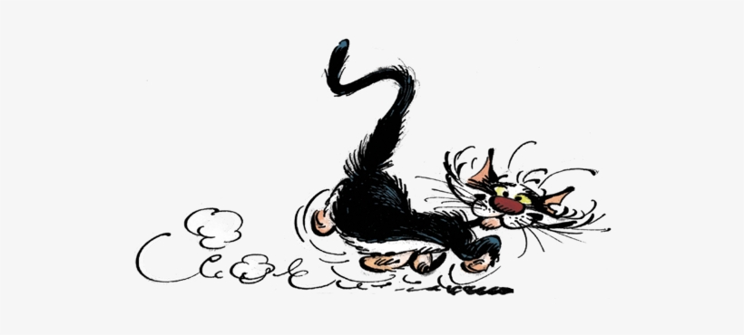 Boutique Figurine Gaston Album Chat De Gaston La Gaffe 529x290 Png Download Pngkit