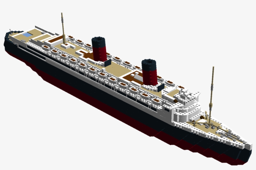 Rms Queen Elizabeth - Lego Rms Queen Elizabeth, transparent png