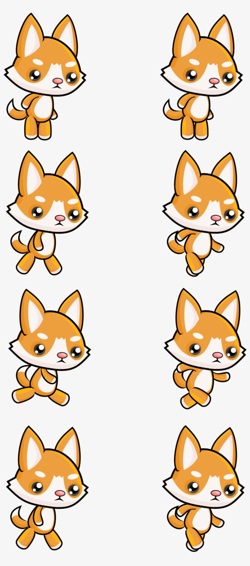 Here Is Another Sprite Sheet I've Tried - Css Sprites - 1098x1932 PNG ...