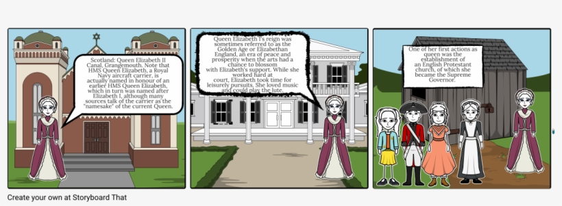 Queen Elizabeth - Storyboard, transparent png