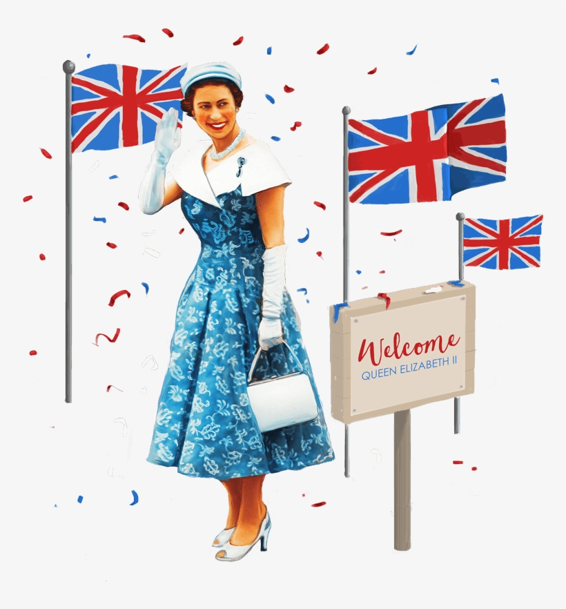 Five Random Facts About The Queen On Her Travels - Elizabeth Ii, transparent png