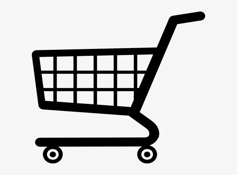 Small - Shopping Cart Clipart, transparent png