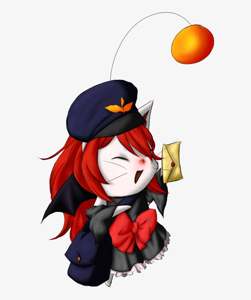 Mail Moogle Ayase - Cartoon, transparent png