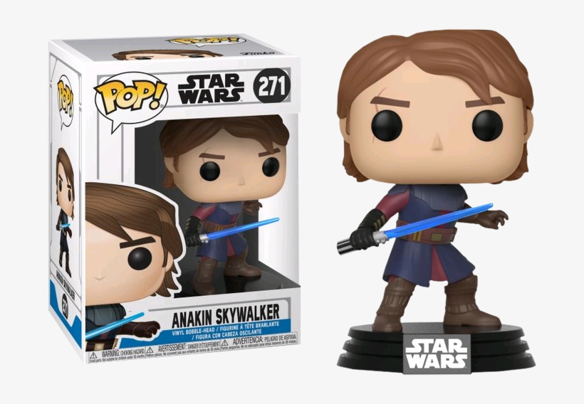 Star Wars Clone Wars Anakin Funko Pop Vinyl Figure - Clone Wars Anakin Pop, transparent png
