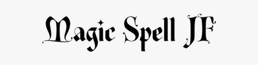 Foundries - Magic Spell Font, transparent png