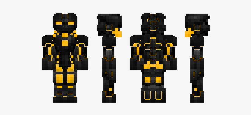 Minecraft Skin Gold172 - Minecraft Death Watch Skin, transparent png