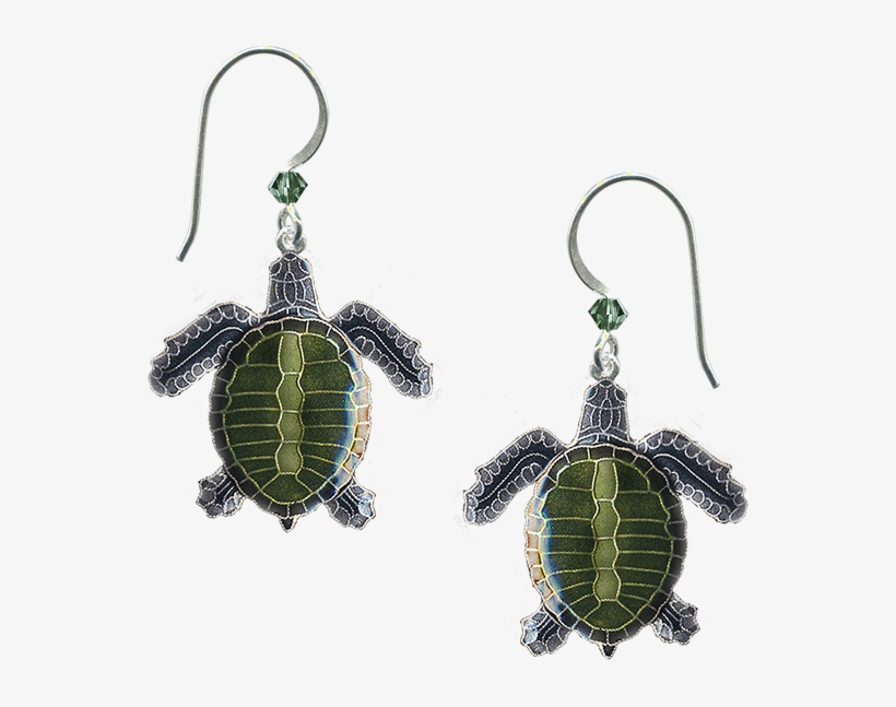 Olive Ridley Earrings, transparent png
