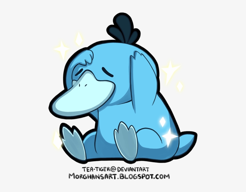 Blueplatypus - Psyduck Shiny, transparent png