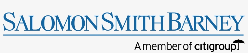 Salomon Smith Barney Logo Png Transparent - Salomon Smith Barney Logo, transparent png