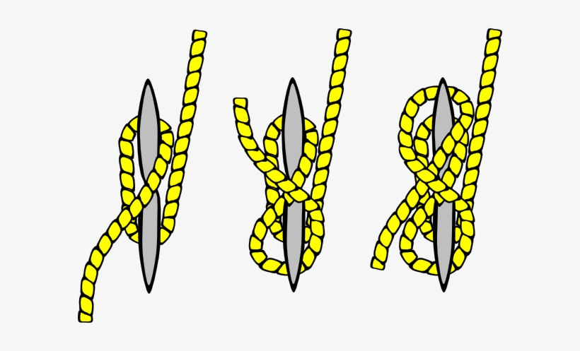 Free Vector Knot Illustration Clip Art - Sailing Knots, transparent png