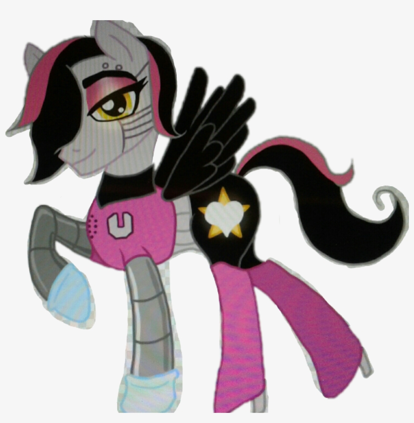 Mettaton Mettaponyex Metta Ponytale - Horse, transparent png